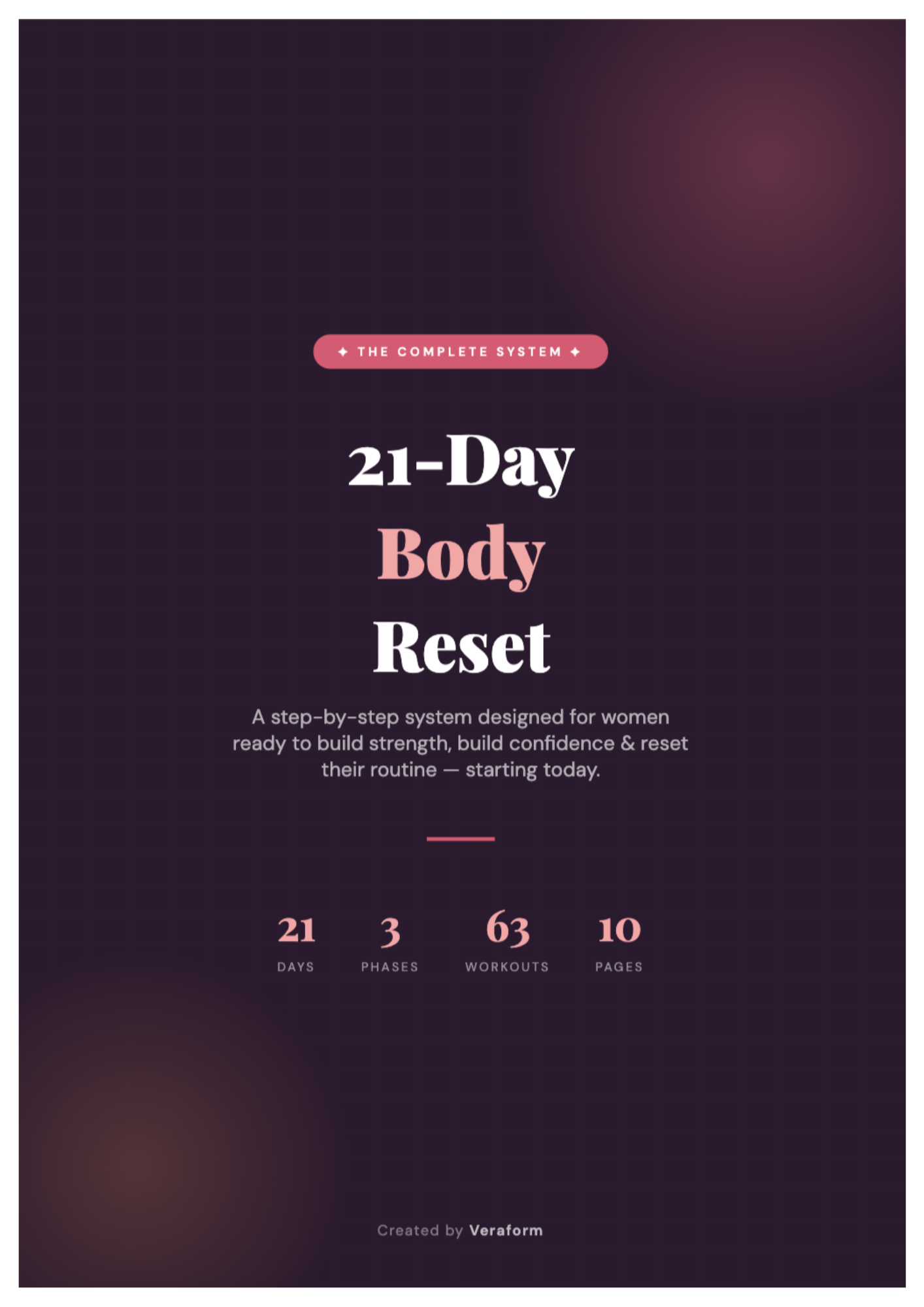 21-Day Body Reset Ebook