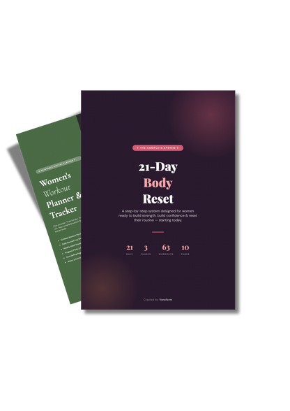 Bundle 21-Day Body Reset & Women's Workout Planner & Tracker